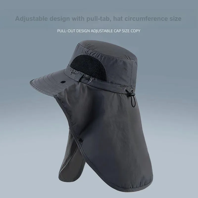 WODONBLE Polyamide Bucket Hats Unisex-7