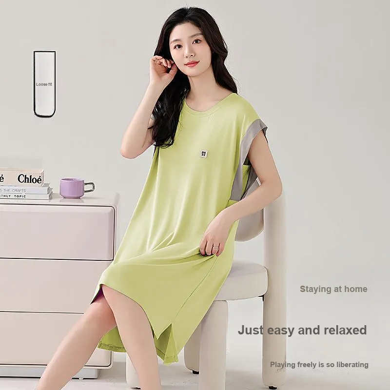 GOSO Nightgown Women's Fruit Green-4