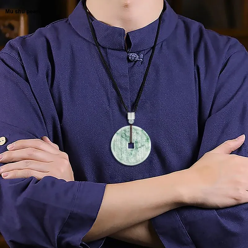 MY WORLD BEGINS AND ENDS WITH YOU Bean Type Necklaces Unisex-4