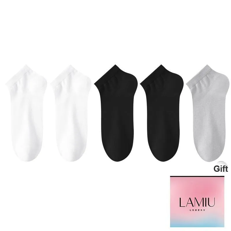 Lan Miao Ankle Socks Men's Shopping Bag Combo Set-35