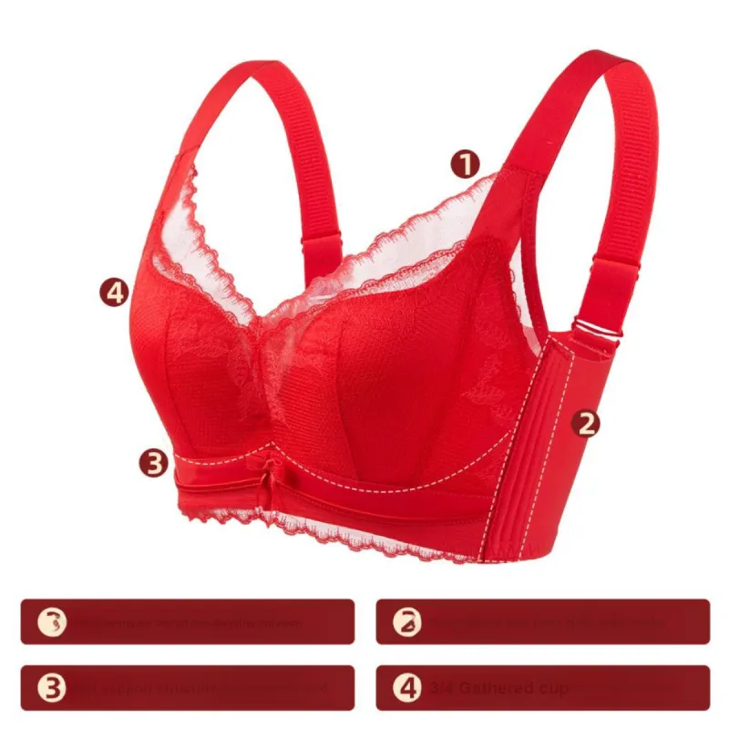 ALDOLA Underwear Set Women's Red-3