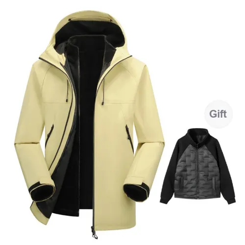 MIIOW 3-in-1 Goose Down Lining Casual Jacket Women's