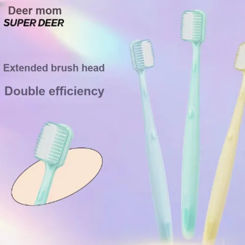 FAWNMUM Cloud Soft Fleece Toothbrushes Cleaning