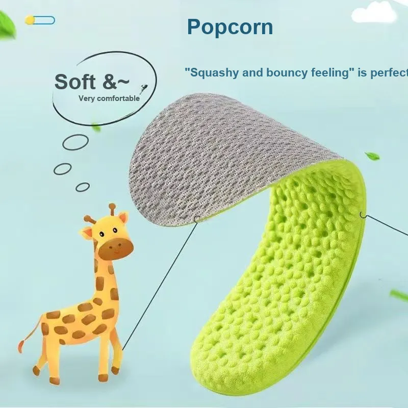 AAJF Ultra Soft Foam, Antibacterial Fabric Insoles Kids'-1