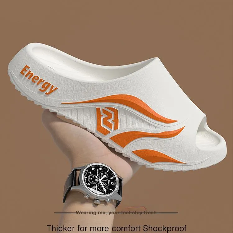 LUNNIFEIYA Soft And Resilient, Non Slip, Odor Resistant, Summer Platform Sports, Abrasion Resistant EVA Home Slippers-7