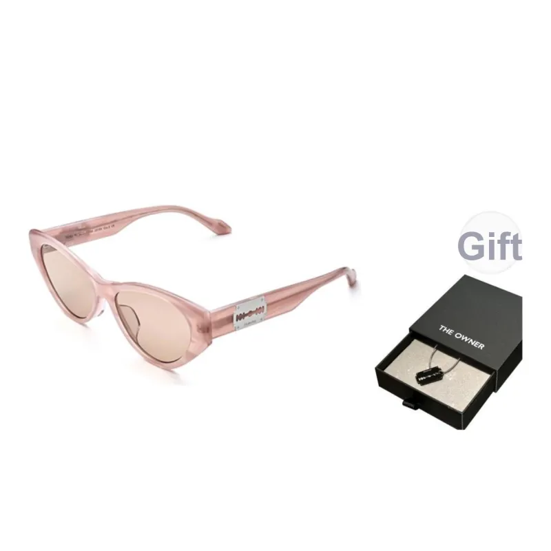 THE OWNER Plate Frame Cat Eye Sunglasses Unisex-10