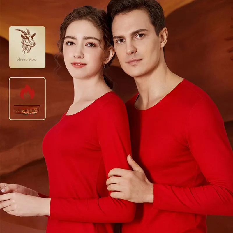 H YXIANG Thermal Set Men's Gift Box Set Red-1