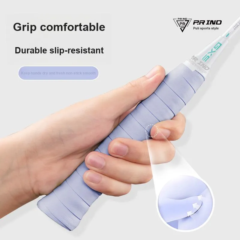 P.R IND Badminton Grip Tape Purple PU Thin-9