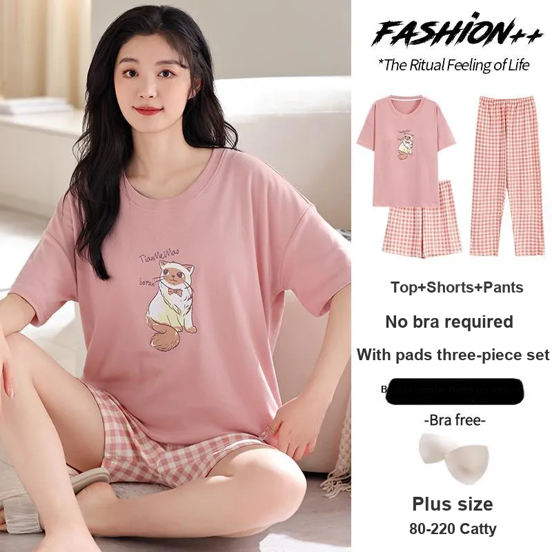 MADALLO Pajama Set Women's Pink-1