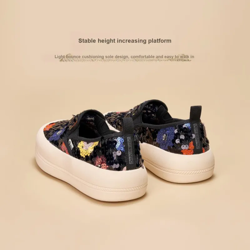 Joy&Mario Low-Top Skateboard Shoes Women's-8