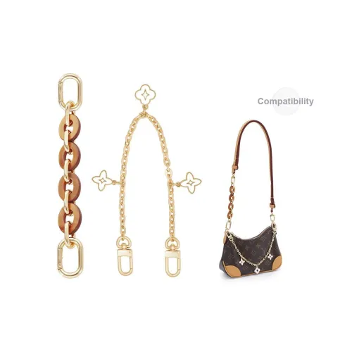 GUYI Alloy Metal Bag Strap Women's Gold Tone GUYI Сплав Металл Сумка Ремешок Женский Золотой Тон