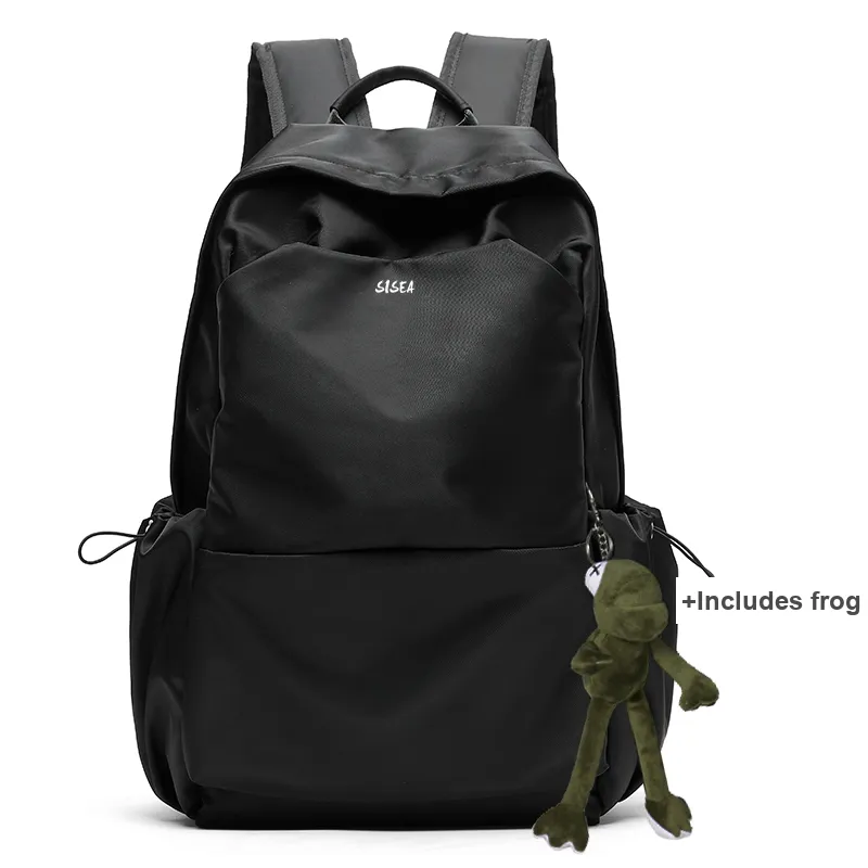 Sisea Fabric Backpack Travel Laptop Bag Regular Unisex Multicolor-126