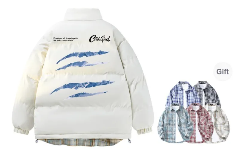 CSKS Puffer Jackets Unisex-32