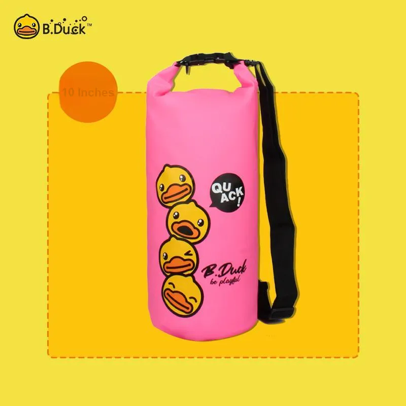 Strange Orange Outdoor Water-Resistant Bag Swim Storage Bag Float Fishing Backpack 10L-3