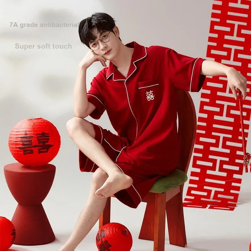 FENTENGCARE Men Pajama Sets-3