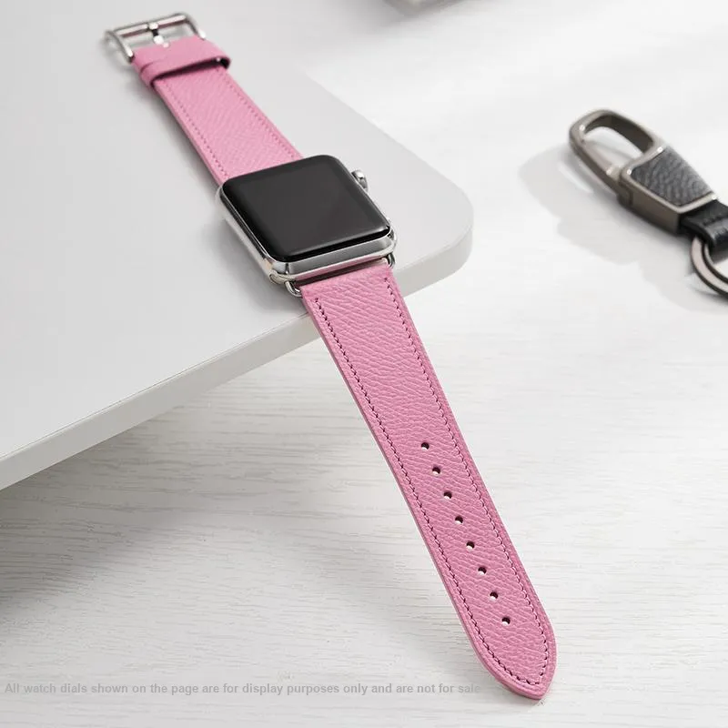 IStrap Apple Compatibility Watch Band Genuine Leather Material-5