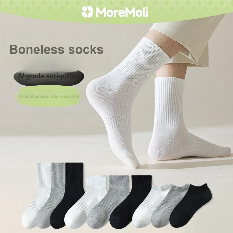 Moremoli Mid Calf Socks Men's 4 Pack-3