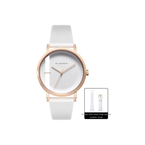 KLASSE14 Imperfect Collection Наручные часы Кварцевый механизм Резиновый ремешок Белый циферблат Унисекс WIM21RG022