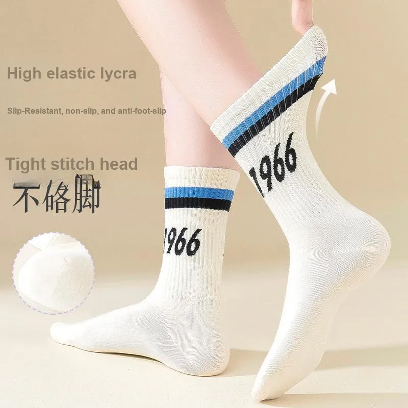 Lan Miao Mid Calf Socks Women's 10 Pack-10