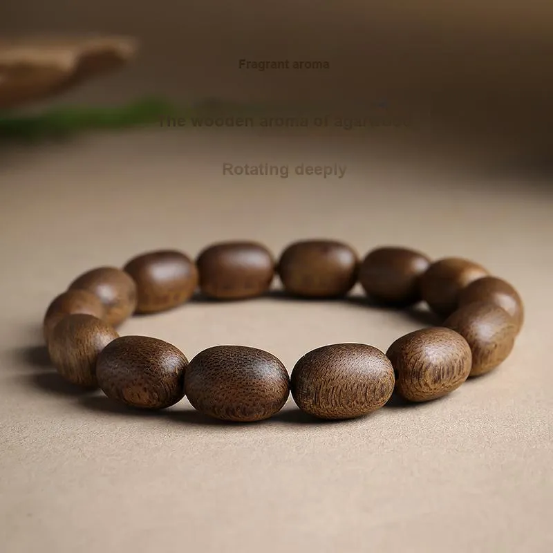 MUSHENGYUAN Fragrance Agarwood Bracelets Unisex-5