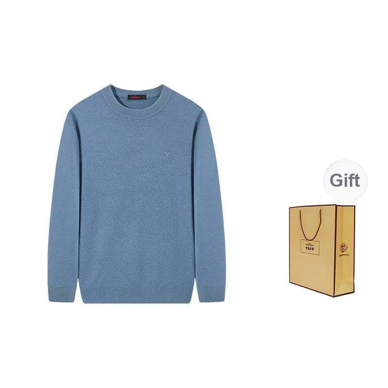SEVEN Solid Color Business Inner Layer Commute Pullover Sweater Men's-11