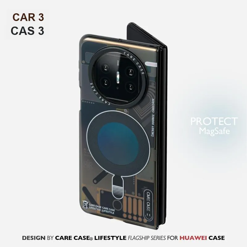 CARECASE TPU Material Circuit Board Magnetic Phone Case Compatible With Huawei MATE X5-5