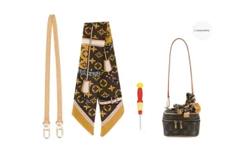Lan Bao Fan Cowhide Alloy Bag Strap Accessories Bag Accessory Women's Vegetable Tanned Leather