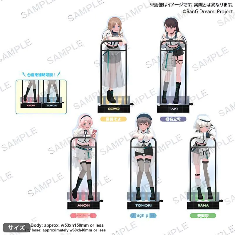 BUSHIROAD BanG Dream! Emergency Rescue MyGO!!!!! Acrylic Stands-1