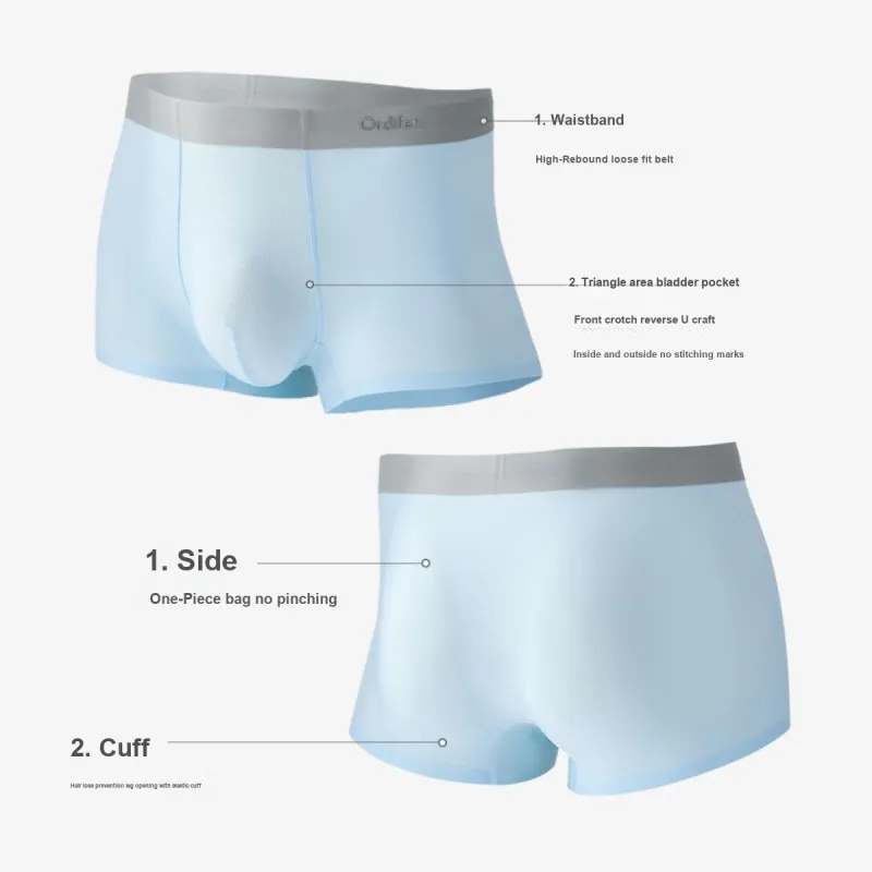 Ordifen Underpants Men's 4 Pack Mixed Color-5