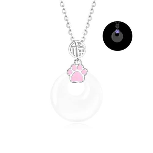 Lao Feng Xiang Chalcedony Necklaces Women's