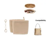 [Gold-Tone]Trumpets Water Buckets Liner+White Four-Leaf Clover 12cm