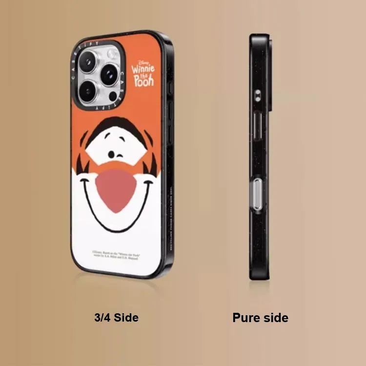 CASETIFY TPU+PC Material Tigger Phone Cases Compatibility With IPhone 16/15/14 Collection Cartoon-1