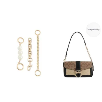 Luxury Care Artisan Workshop Metal Bag Accessories Women's Gold-Tone