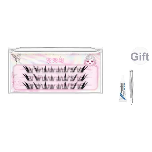 DOUDOUTIAN Клеящиеся ресницы для женщин