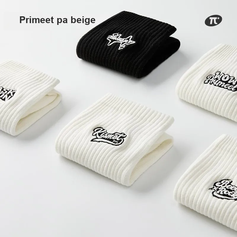 Primeet Mid Calf Socks Unisex Combo Set-2