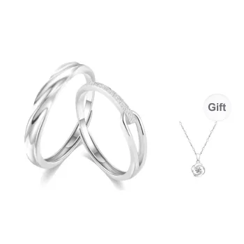 Master Kim Romantic Valentine's Day Confession Christmas And New Year Gift Adjustable Opening Ring Unisex