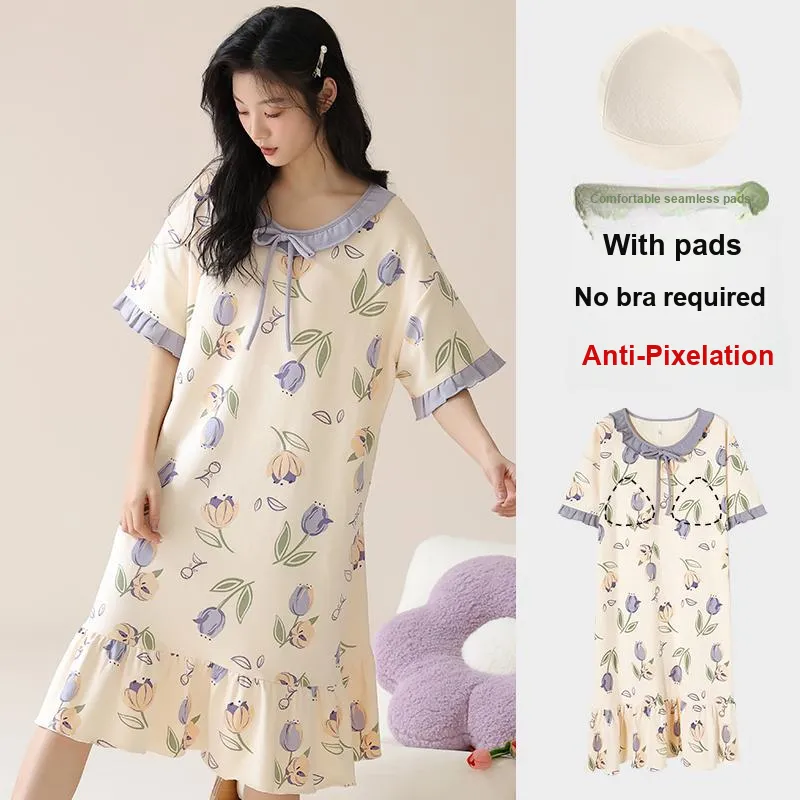 William Nightgown Women's Image Color-3