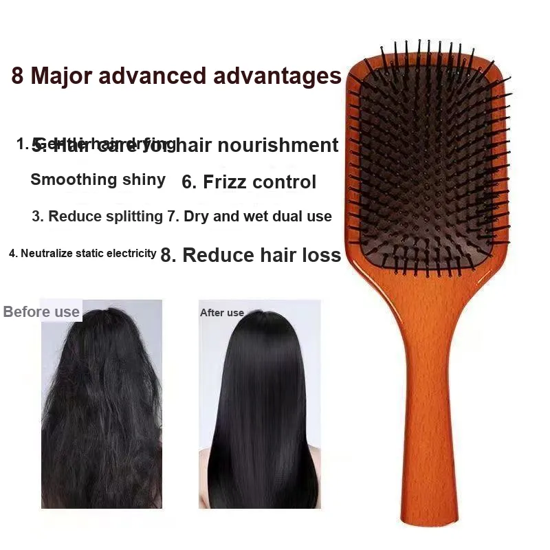 The East Is Shiny Home Use Volumizing And Anti Dandruff Air Cushion Comb Anti Static-2