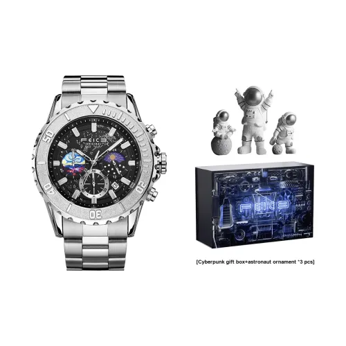 Feice Кварцевый механизм Мужские часы 45мм*45мм*13мм Синий