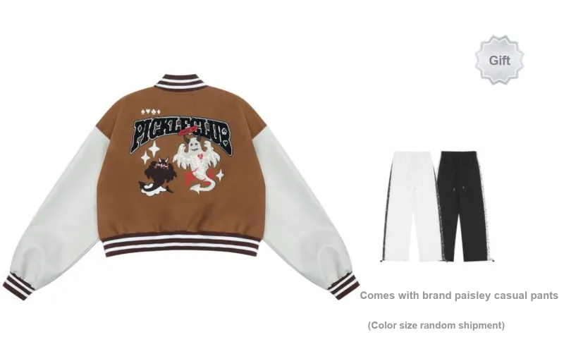 LBPC x Pickleclub Baseball Jacket Women's-4
