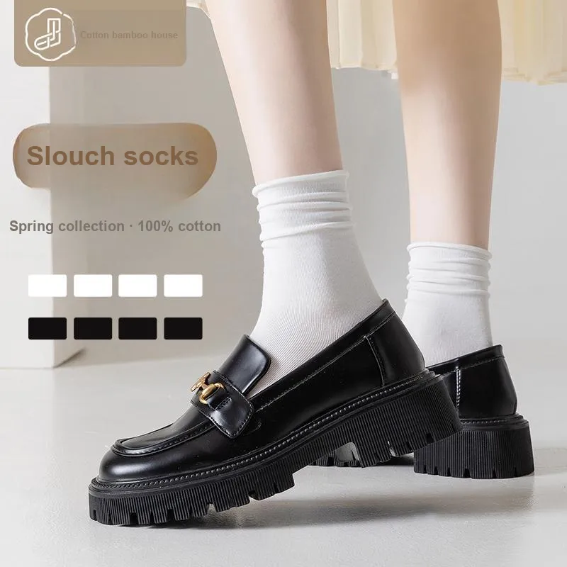 B&C.Room Mid Calf Socks Fall Winter Women's 5 Pack-14
