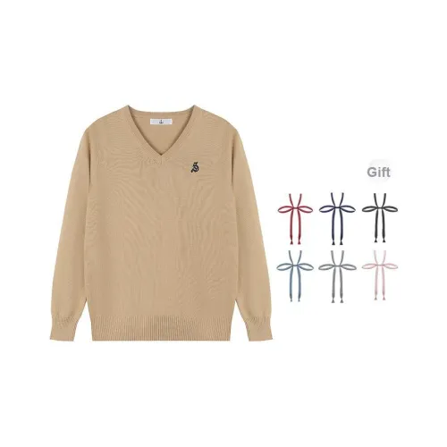 Ice Cream And Whale Трикотаж Женский Коричневый