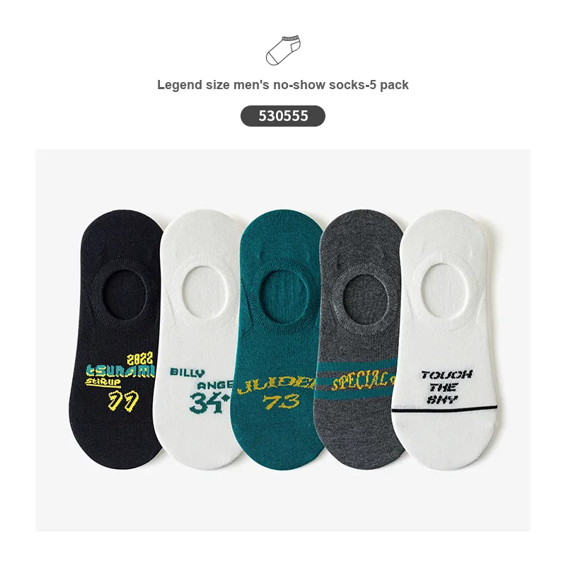 Caramella Ankle Socks Men's 5 Pack-6