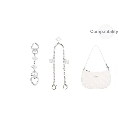 Ingenuity Handmade Сплав Сумка Ремень Женская Белая