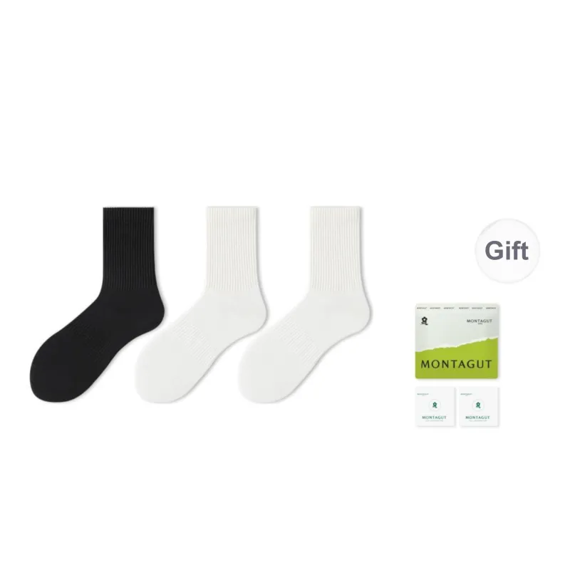 Montagut Mid Calf Socks Unisex 4 Pack-7