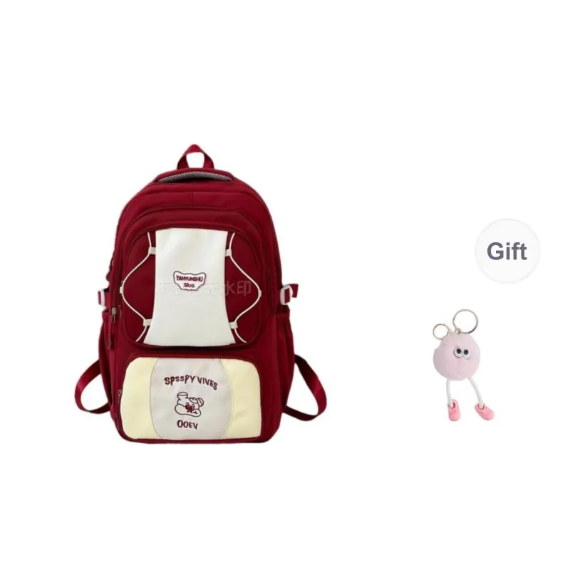 URBAN FOREST Polyester Backpack Regular Women's Multicolor-4