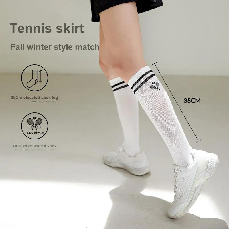 POM PECHE Knee High Socks Women's 1 Pack-2