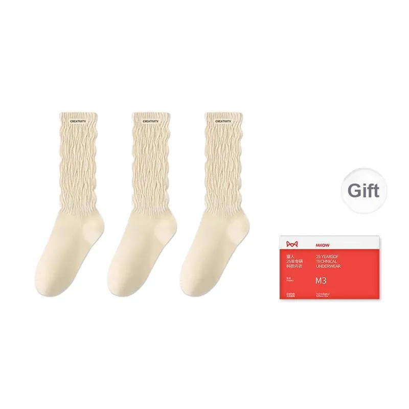 MIIOW Knee-High Socks Women's Combo Set-6