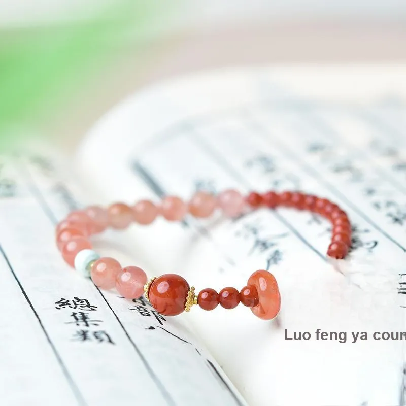 Tokai Family South Red Agate Bracelets Women's-3