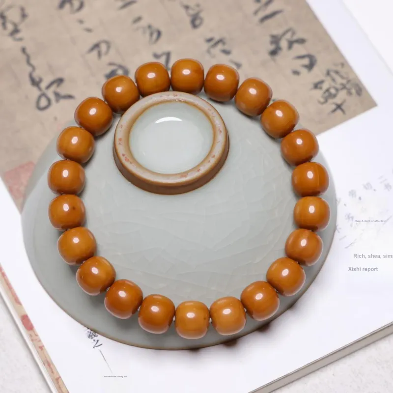 WUDE Monkey Head Walnut Bracelets Unisex-11